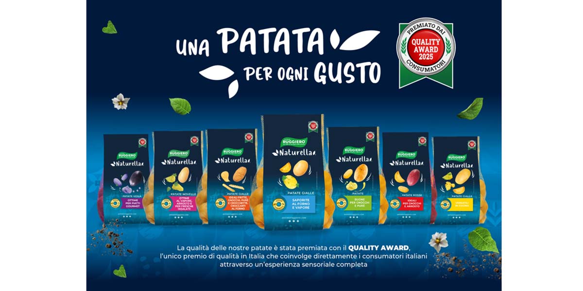 Patate Ruggiero si aggiudicano il Quality Award 2025